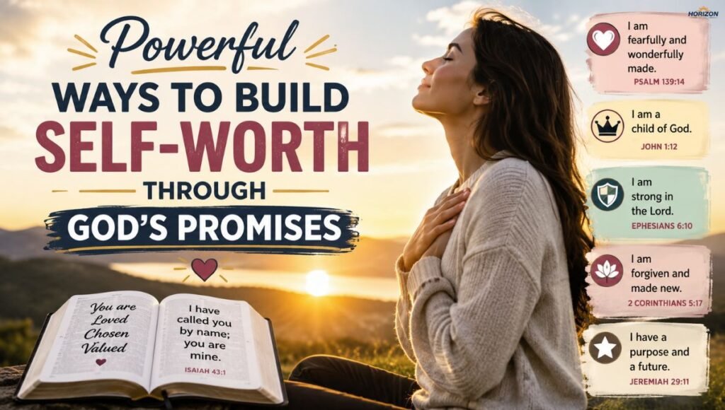 Powerful Ways to Build Self-Worth Through God's Promises