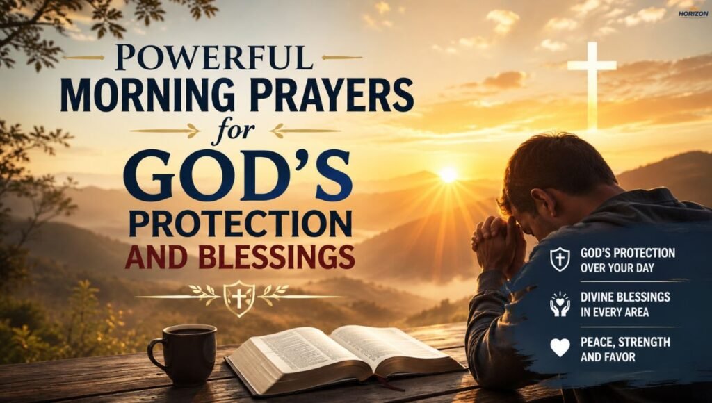 Powerful Morning Prayers for God's Protection and Blessings