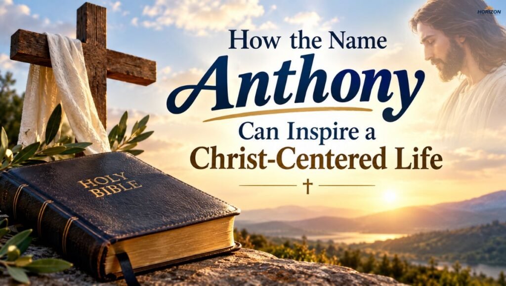 How the Name Anthony Can Inspire a Christ-Centered Life