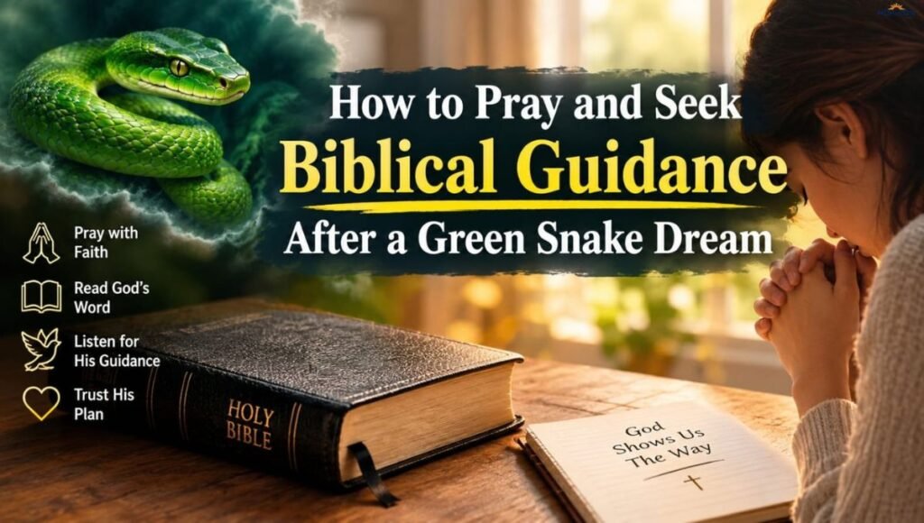 How to Pray and Seek Biblical Guidance After a Green Snake Dream