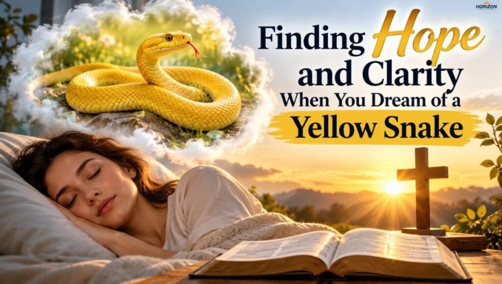 Finding Hope and Clarity When You Dream of a Yellow Snake