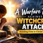 A Warfare Prayer Against Witchcraft Attacks Standing Firm in Christ's Authority