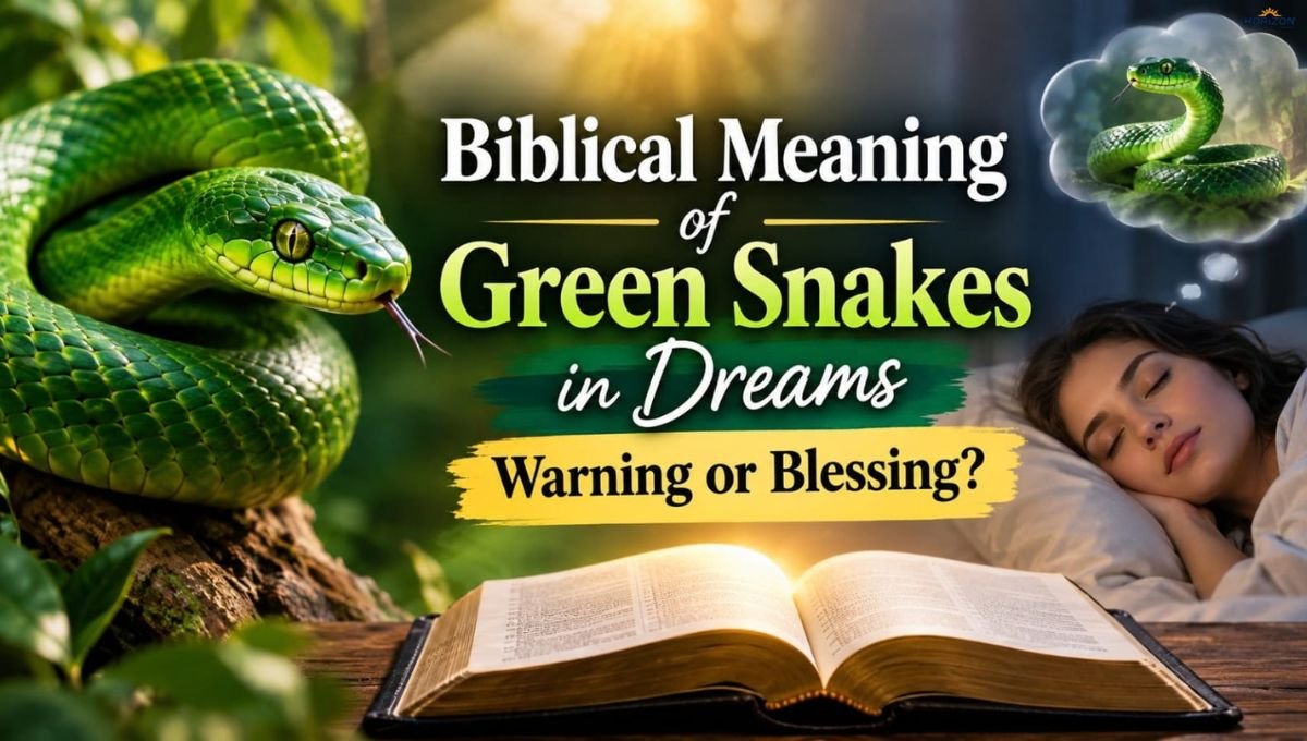 Biblical Meaning of Green Snakes in Dreams Warning or Blessing?