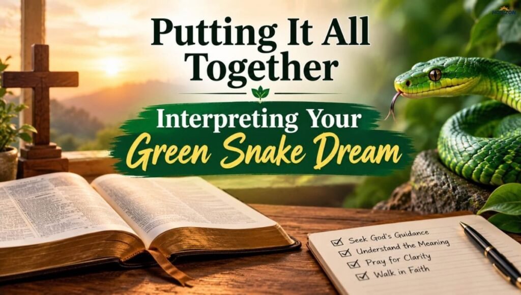 Putting It All Together  Interpreting Your Green Snake Dream