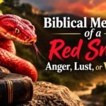 Biblical Meaning of a Red Snake. Anger, Lust, or Warning?