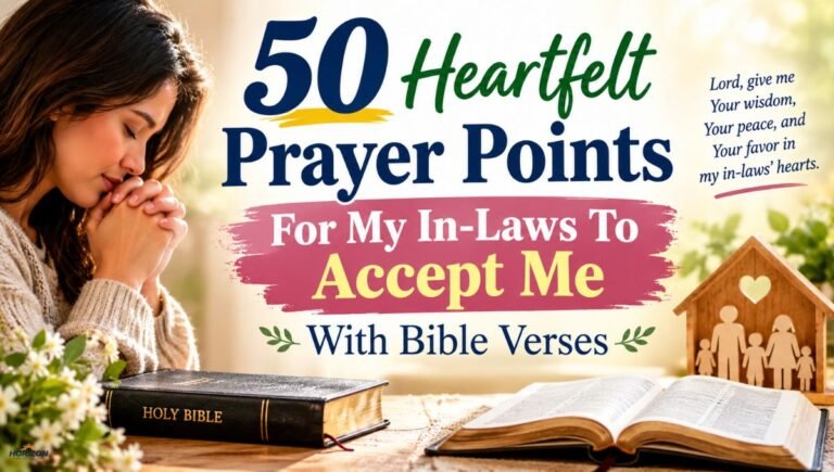 50 Heartfelt Prayer Points For My In-Laws To Accept Me With Bible Verses