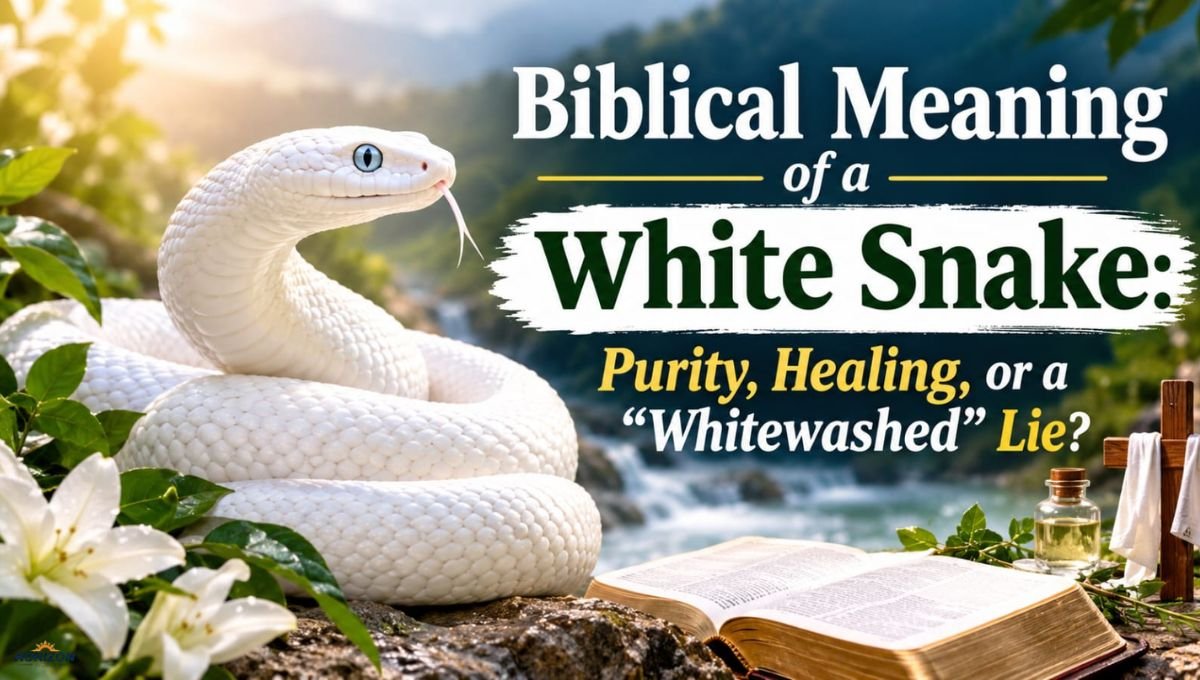 Biblical Meaning of a White Snake: Purity, Healing, or a "Whitewashed" Lie?