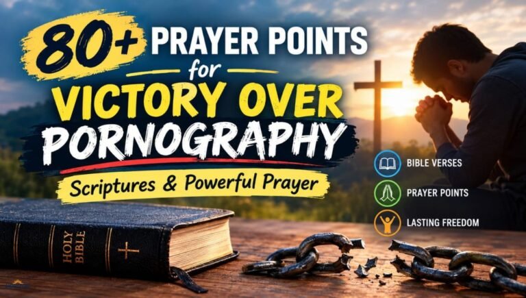 80+ Prayer Points for Victory Over Pornography: Scriptures & Powerful Prayer