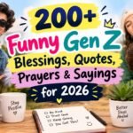 200+ Funny Gen Z Blessings, Quotes, Prayers & Sayings for 2026