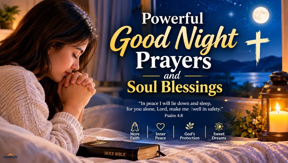 Powerful Good Night Prayers and Soul Blessings