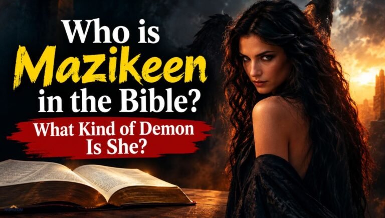 Who is Mazikeen in the Bible? What Kind of Demon Is She?