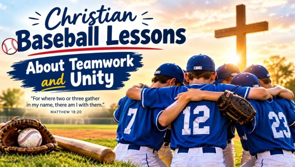 Christian Baseball Lessons About Teamwork and Unity