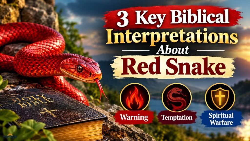 3 Key Biblical Interpretations About red snake