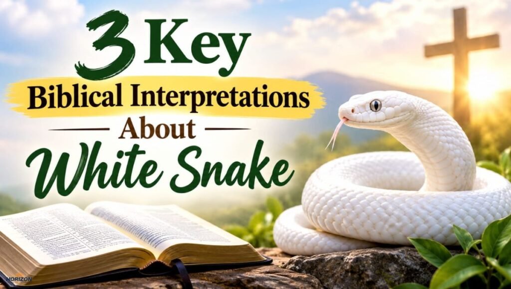 3 Key Biblical Interpretations About white snake