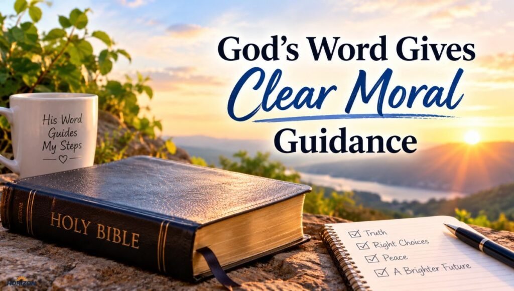 God's Word Gives Clear Moral Guidance