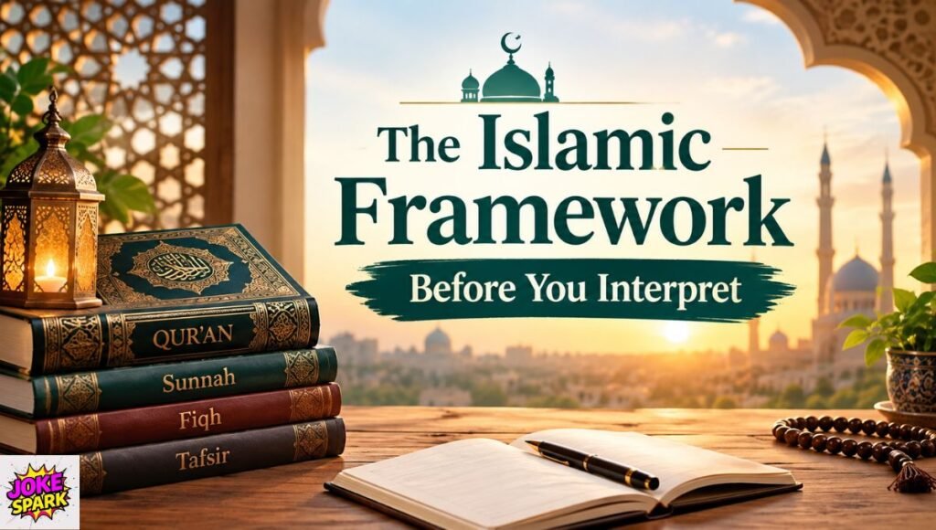 The Islamic Framework Before You Interpret