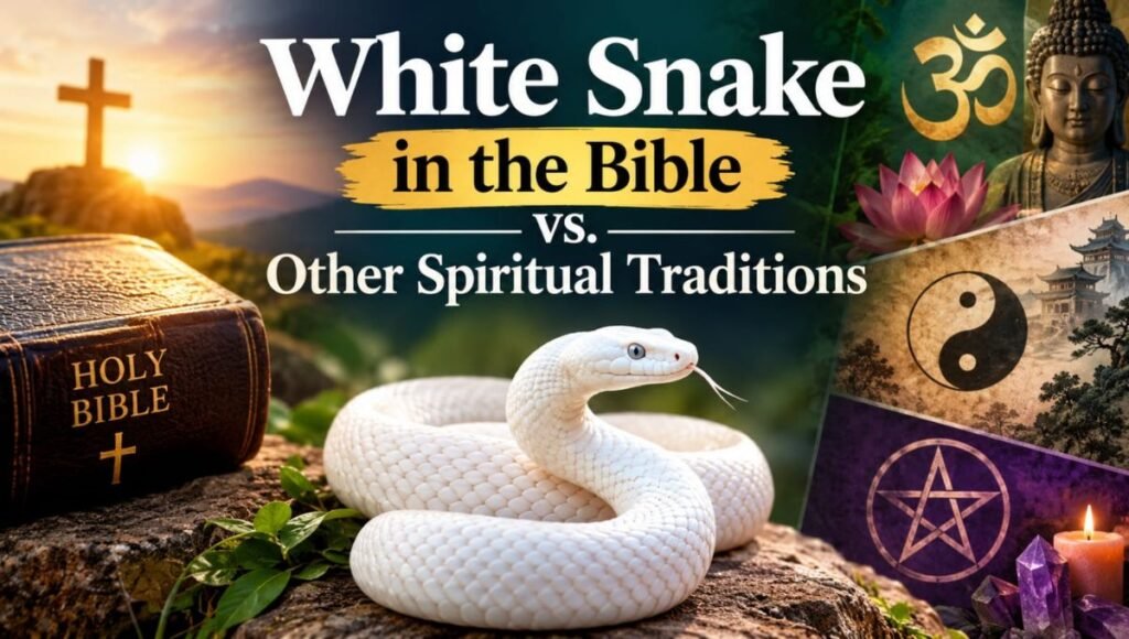 White Snake in the Bible vs. Other Spiritual Traditions