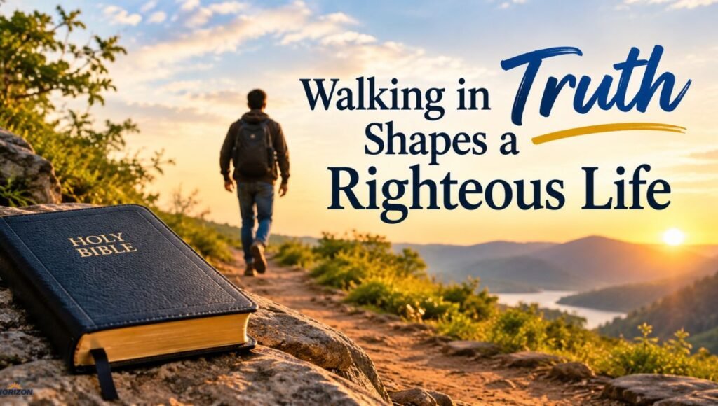 Walking in Truth Shapes a Righteous Life