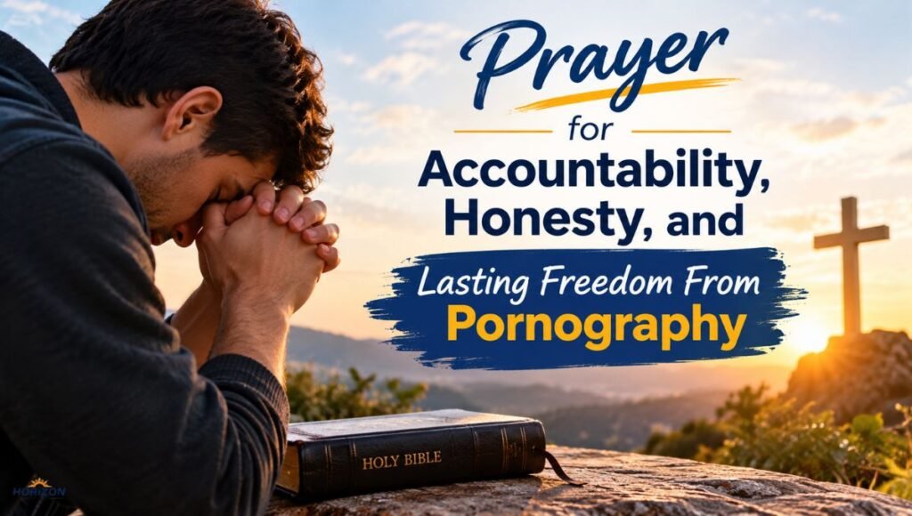 Prayer for Accountability, Honesty, and Lasting Freedom From Pornography