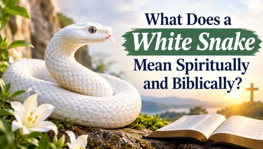 What Does a White Snake Mean Spiritually and Biblically?