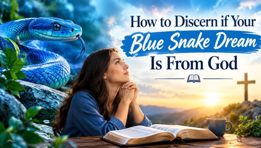 How to Discern if Your Blue Snake Dream Is From God