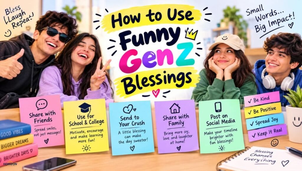 How to Use Funny Gen Z Blessings